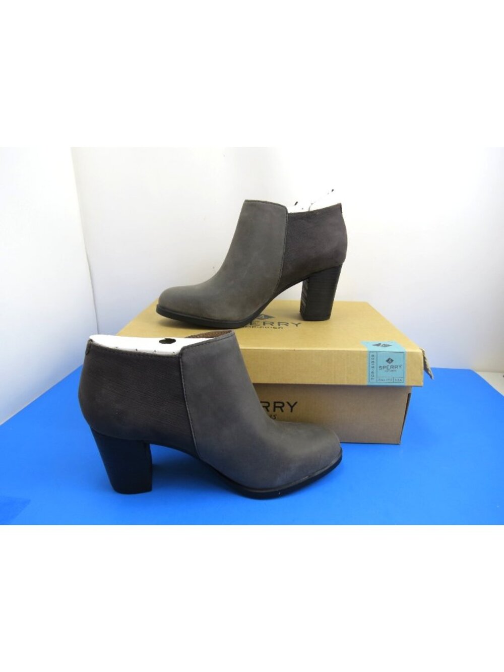 Sperry Boots Dasher Lille Dark Grey Size 10 Fashion Bootie